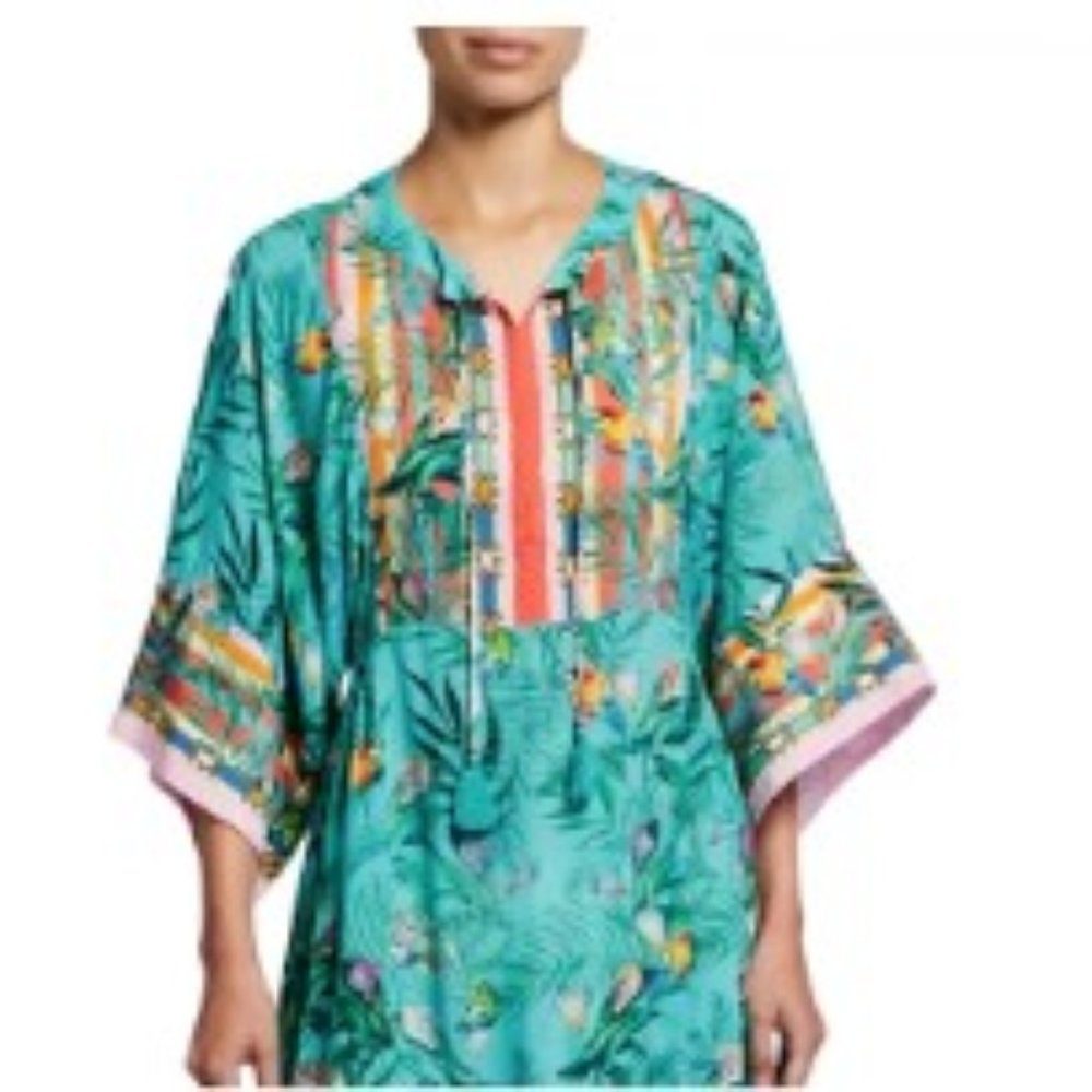 ๐บJohnny Was Taina Short Cover Up/DRESS - Picture 9 of 12